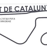 Circuit de Catalunya groot plat