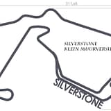 Silverstone klein plat